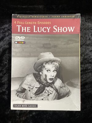 The Lucy Show 4 Full-Length TV Comedy Episodes - DVD - Brand new/Sealed 