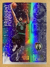 2022-23 Panini NBA Hoops Winter JAYSON TATUM Frequent Flyers #7 Holo Celtics