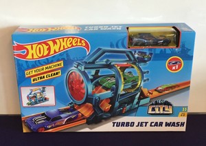 hot wheels turbo jet car wash
