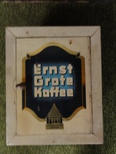 Blechdose Erst Grote Kaffee Blech Kaffeeschrank Thekenschrank Vitrine Reklame
