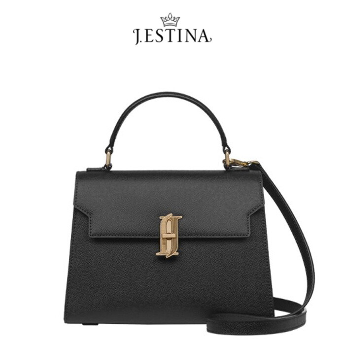 J.ESTINA FORTE SM Satchel Bag BK (JHNCHD2BS855BK010) | eBay