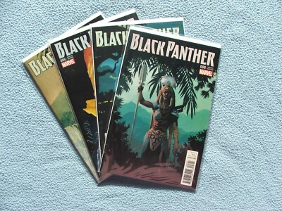 Marvel Comics Black Panther Lot of 4 books. 5-8. Ribic Connecting Covers