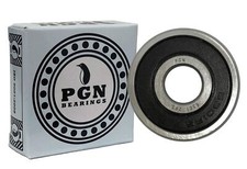 PGN 2 Pack 6301-2RS Bearing - Lubricated Chrome Steel Sealed Ball Bearing -...