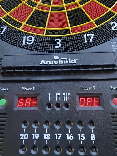 Vintage 1998 Arachnid Talking Electronic Dart Game Cricket 4 Professional Series - Picture 14 of 15