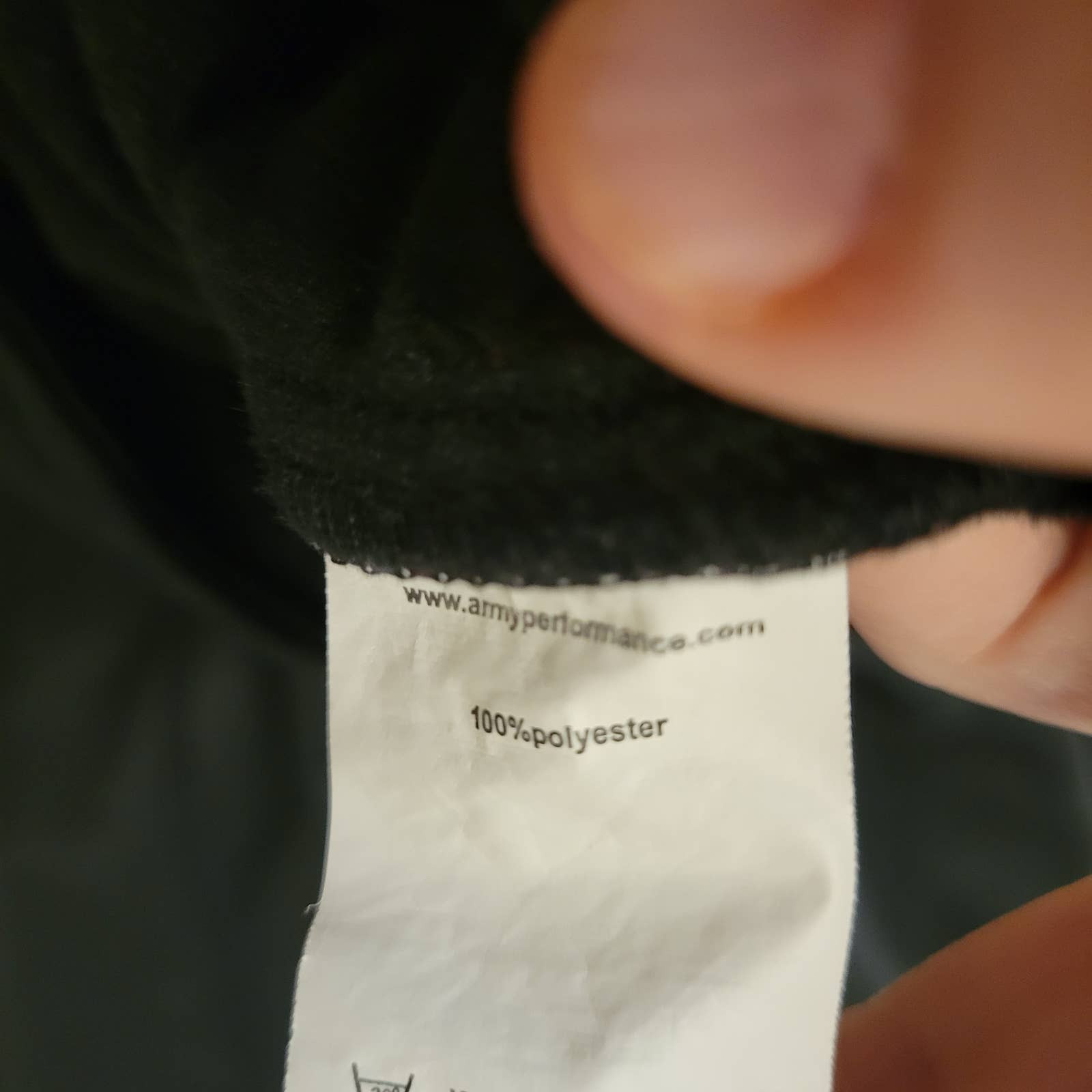 Army Performance American Flag Pullover Jacket L - image 7