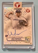 2023 Topps Pristine #PA-MC Max Castillo Auto RC Kansas City Royals