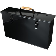 Valiant Hot Ash Carrier | Fireside Ash Box Steel Container 45 x 26 x 12cm