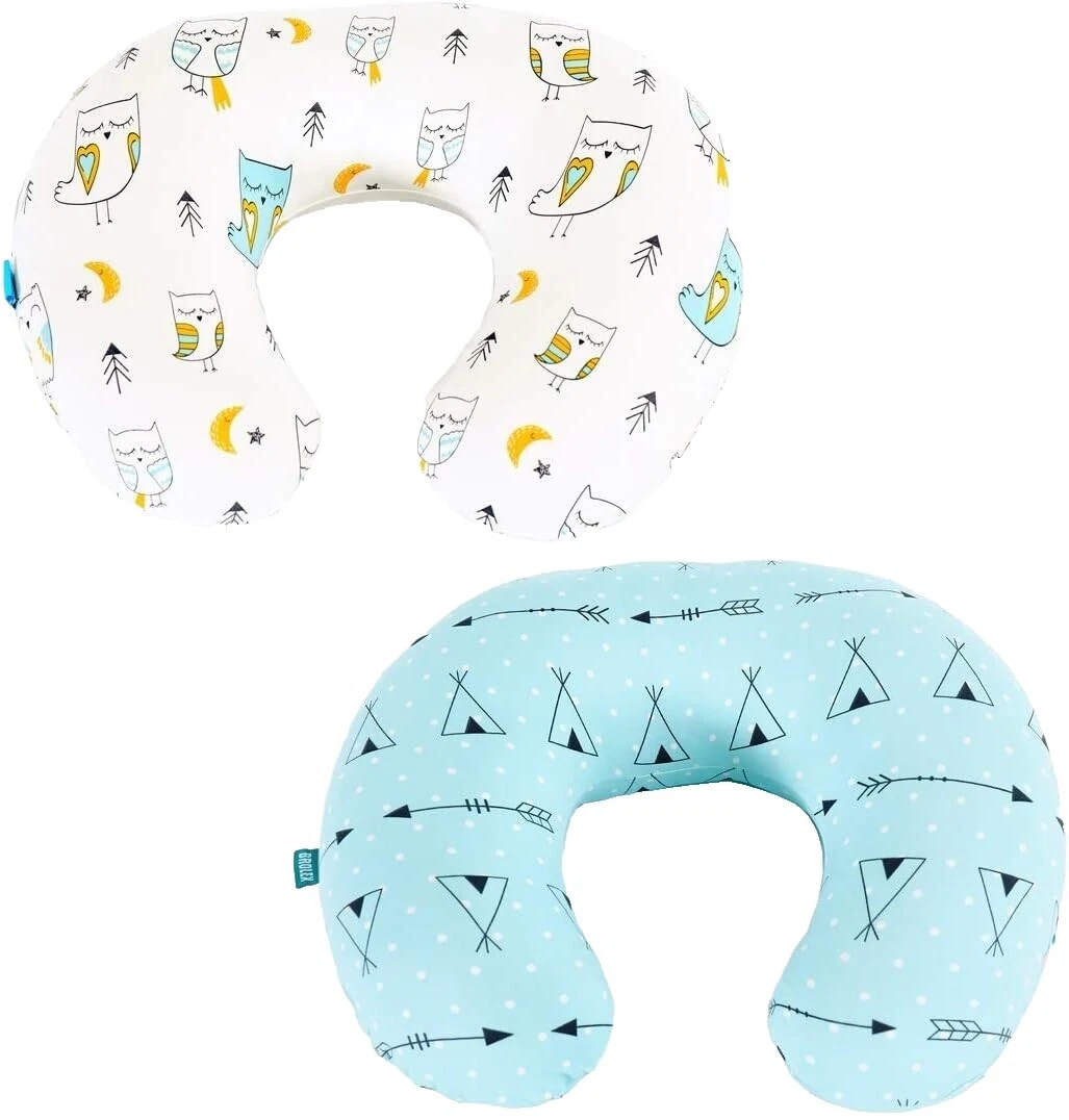 Forma de U fundas de almohada de Alimentación Multicolor