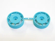 NEW KYOSHO ULTIMA '87 WC Wheels Front PEPPERMINT GREEN 8D 50mm WORLDS KU25