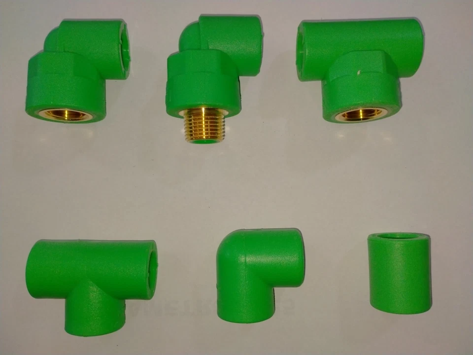 TUBO RACCORDI PPR VERDE A SALDARE Ø 20 e 25 IMPIANTI IDRAULICI ACQUA POTABILE - Immagine 3 di 4