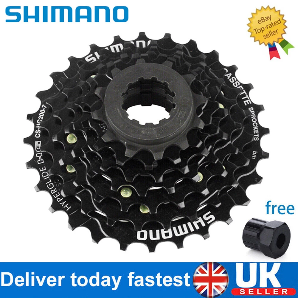 Shimano 7 speed mountain bike cassette sale