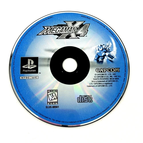 Mega Man X4 - PS1 (Disc Only) No Manual or Case