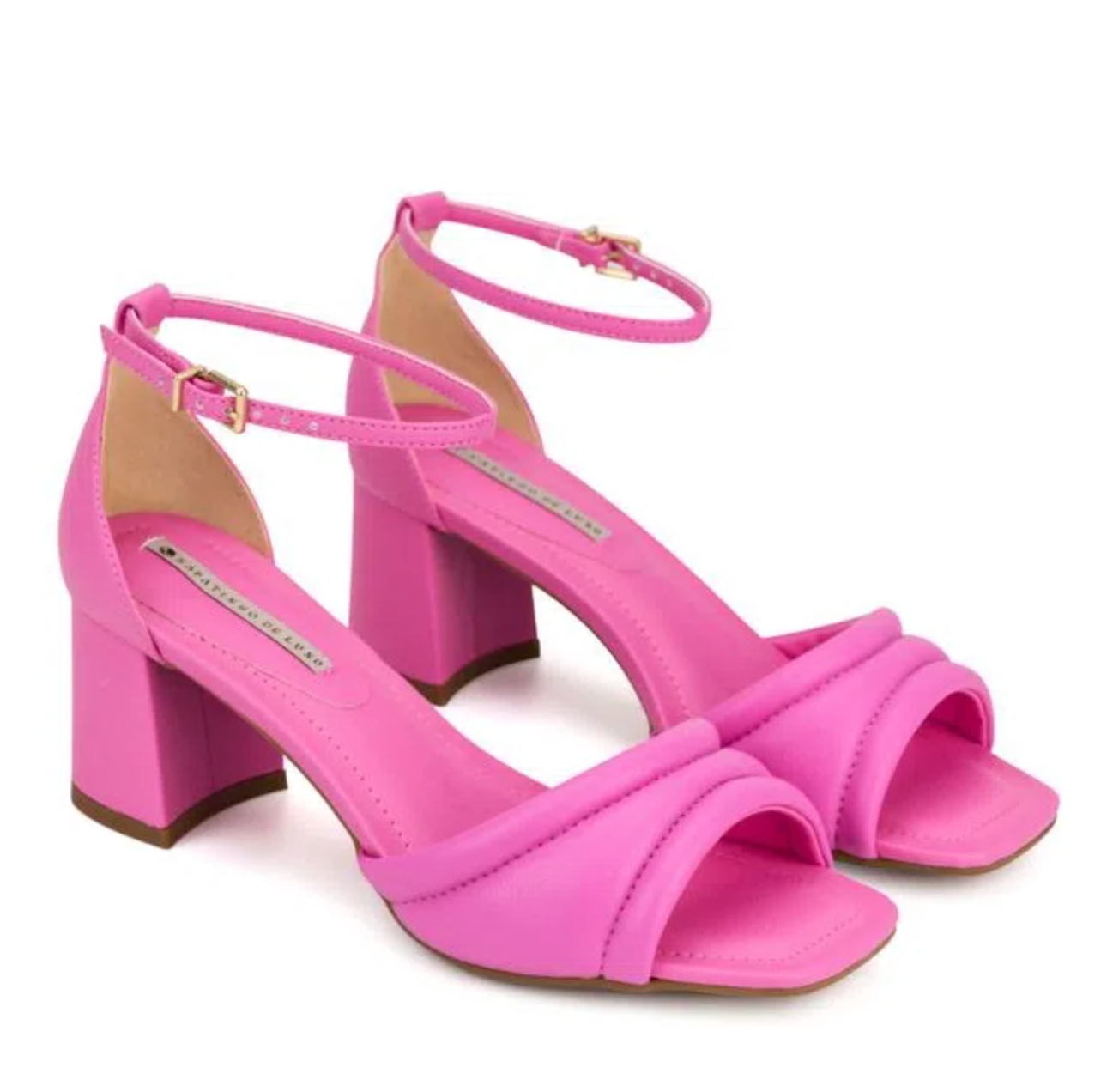 Brazilian block heel sandals for stylish comfort-image