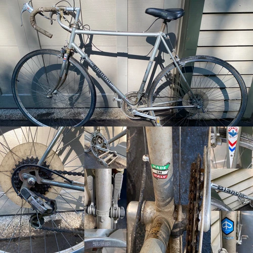 Vtg 1980 Bianchi Strada Italia 10-Speed Bicycle ~All Original ~Rekord W Strada