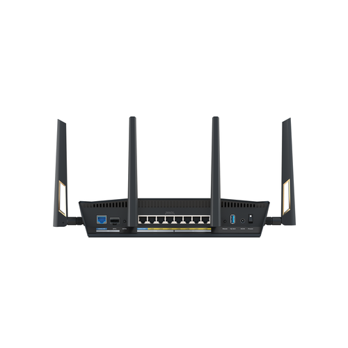 ASUS RT-BE88U Dualband WiFi 7 AiMesh Extendable Performance Dual-Band Router - Bild 8 von 10