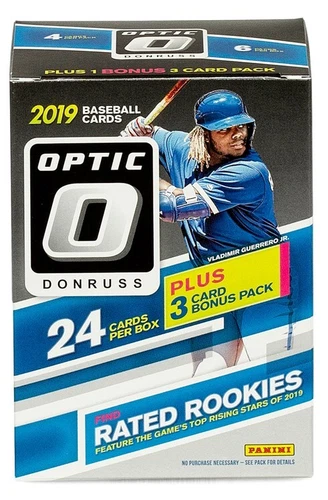 2019 PANINI DONRUSS OPTIC BASEBALL BLASTER BOX BLOWOUT CARDS