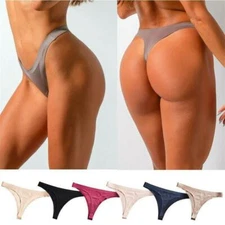 Women Sexy Lingerie Seamless Panties Briefs Underwear Low Waist G-string Thongs