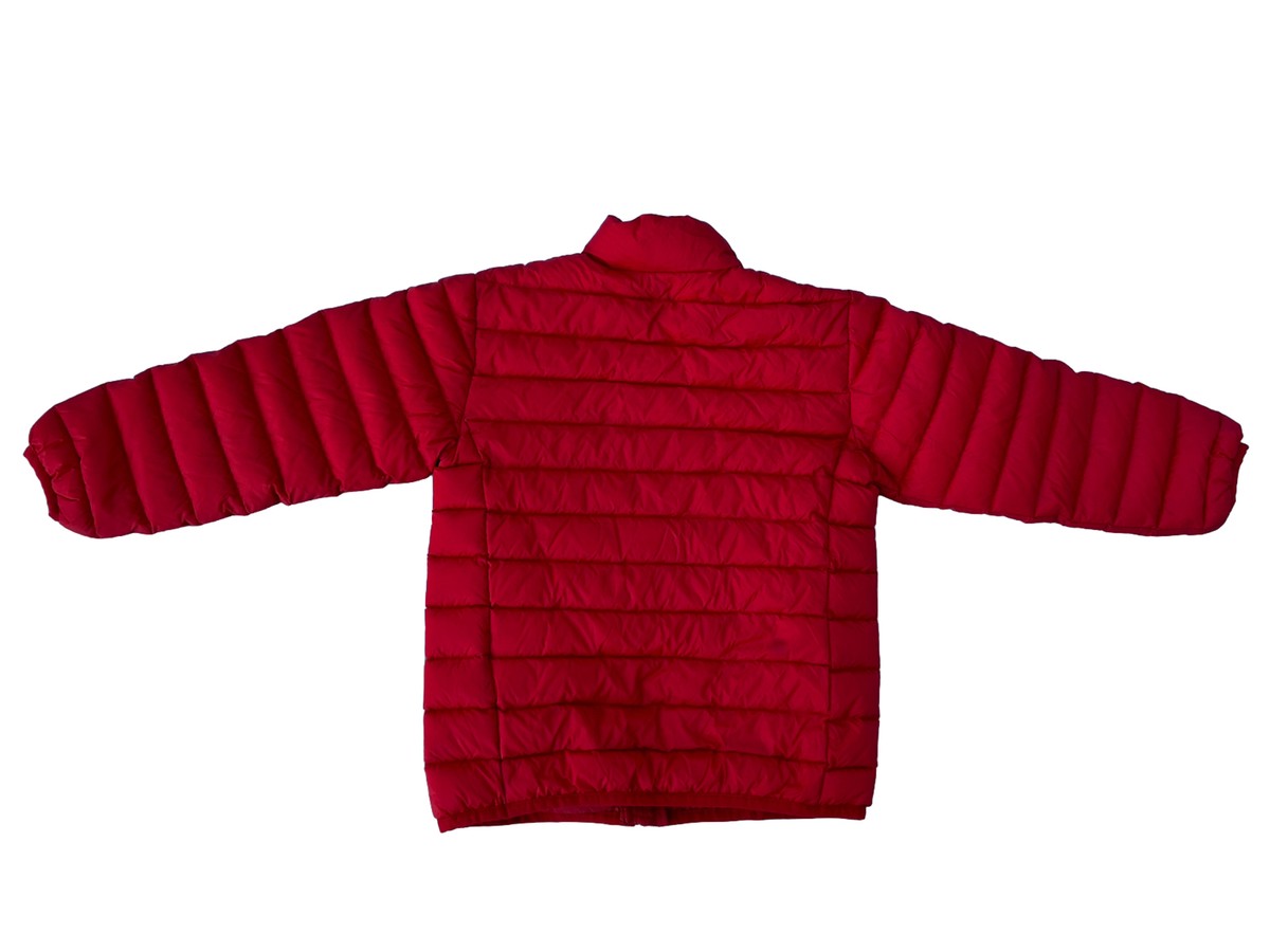 00's Eddie Bauer down jacket レッド Vintage Eddie Bauer Red Jacket Mens Med Goose Down Bomber Puffer