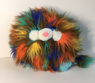 Vintage 10'' World of Smile 90 s Rainbow Multicolor Plush Toy