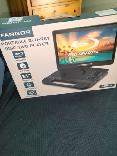Fangor F-BR101 10.1" Portable Blu Ray DVD Player - Picture 1 of 4