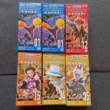 One Piece World Collectable Figure 6 Set Sanji