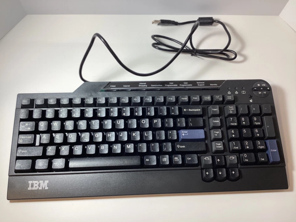 IBM 09N5549 MEDIA ACCESS PRO KEYBOARD WINDOWS CD DISC MANUAL BLACK - Image 2 of 4