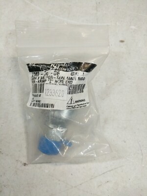 Kimball Midwest Kim-Krimp   Z  Male Rigid Hose End Fitting 3/8Hx 3/8T