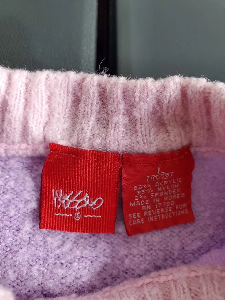 SUÉTER MOSSIMO GIRLS multicolorido acrílico/nylon tamanho grande FOFO - Imagem 3 de 4