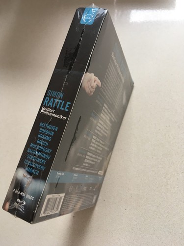 Simon Rattle/Berliner Philharmoniker (Blu-ray Disc, 2014, 4-Disc Set) - Picture 3 of 3