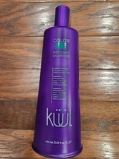 NEW KUUL COLOR ME MATIZANT SHAMPOO FOR GRAY, BLOND  OR BLEACHED HAIR 33.8 OZ 1 L