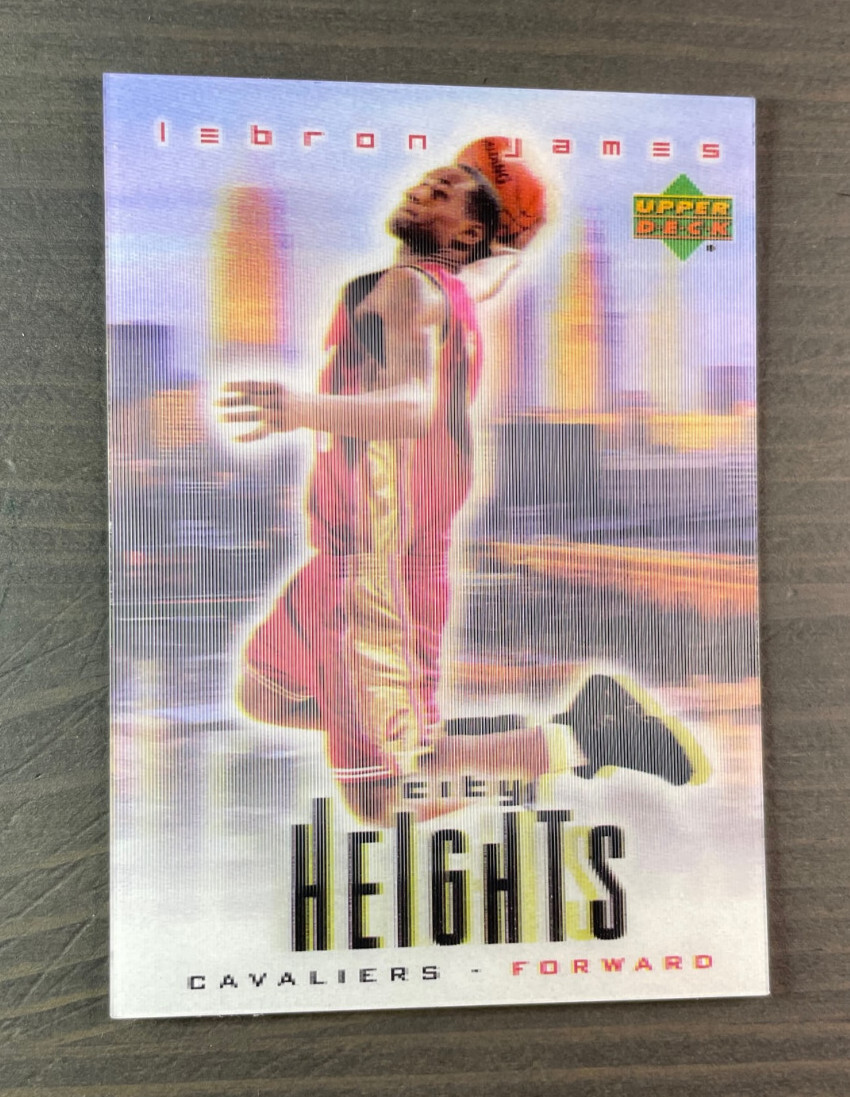 2003 Upper Deck LeBron James Rookie RC - City Heights Redemption Special