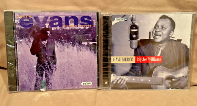 2 Sealed blues CDs: Terry Evans Blues for Thought, Big Joe Williams Have Mercy!