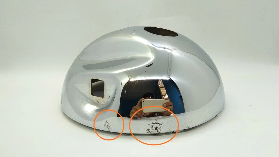 Suzuki GT185 GT250 GT380 TS250 TS400 T500 Faro Faro Faro Carcasa Estuche Nuevo de Lote Antiguo Foto 4 de 4