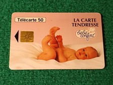 TELECARTE PRIVEE / PHONECARD France 50U - CARTE TENDRESSE BEBE CONFORT GEM EN735