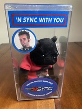 New Chris Vintage NSYNC Limited Edition Rare Bear 'N SYNC WITH YOU Plush Boxed