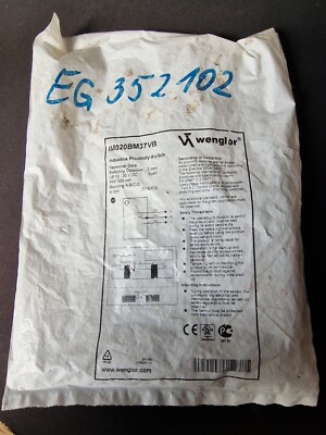 Wenglor Proximity Switch IM020BM37VB PNP New