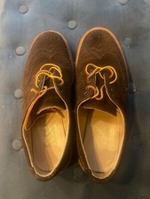 Mark McNairy New Amsterdam Suede Brogue  Brown - UK 8US 9 EU 42