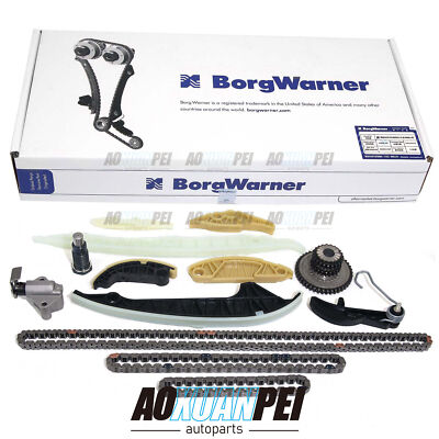 BORGWARNER Steuerkettensatz für VW GOLF 6 PASSAT B6 B7 SHARAN TIGUAN 1.8/2.0 TSI