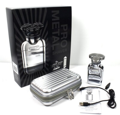 The Barber Shop by Conair Pro Metal Series Rotary Triple Head Shaver