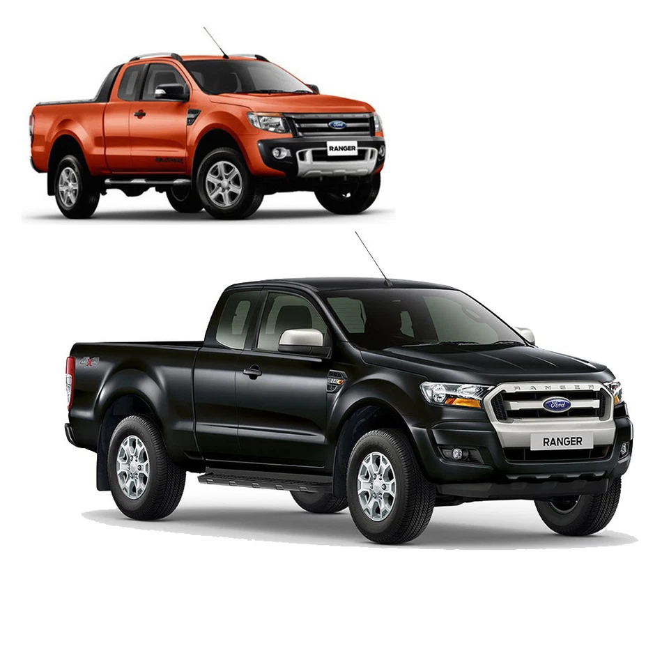 2012 - 2017 Roof Rear Spoiler Matte Black Trim 1Pc On Ford Ranger T6 Cab Pickup - Image 3 of 3