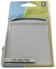 Inkadinkado Acrylic Clear Mini Block Stamping Tool Square Small 2.5 inch Craft