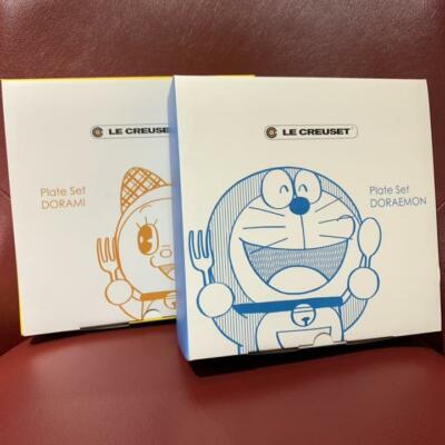 LE CREUSET ル・クルーゼPlate Set DORAMI ドラミちゃん LE CREUSET ル・クルーゼPlate Set DORAMI ドラミちゃん LE CREUSET ル