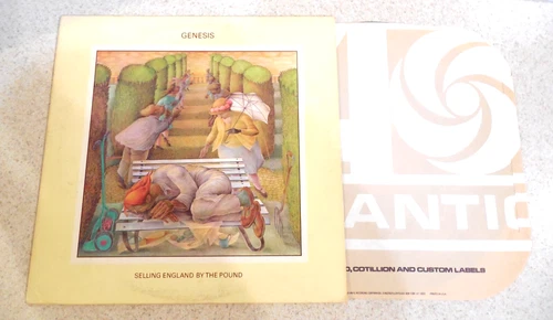 Genesis reissue Selling England By The Pound LP  Atlantic SD-19277 Tested