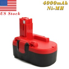 4.0Ah For Bosch BAT025 BAT026 BAT160 BAT180 GSB GSR 18 VE-2 18V Ni-MH Battery