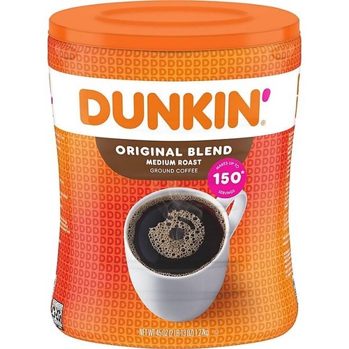 Dunkin' Donuts miscela originale caffè macinato, tostatura media, 45 oz. - Foto 1 di 4