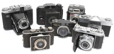 Vintage Lot of 7 x camera divers for Collectors and Tinkers Sammler NOTTESTED C
