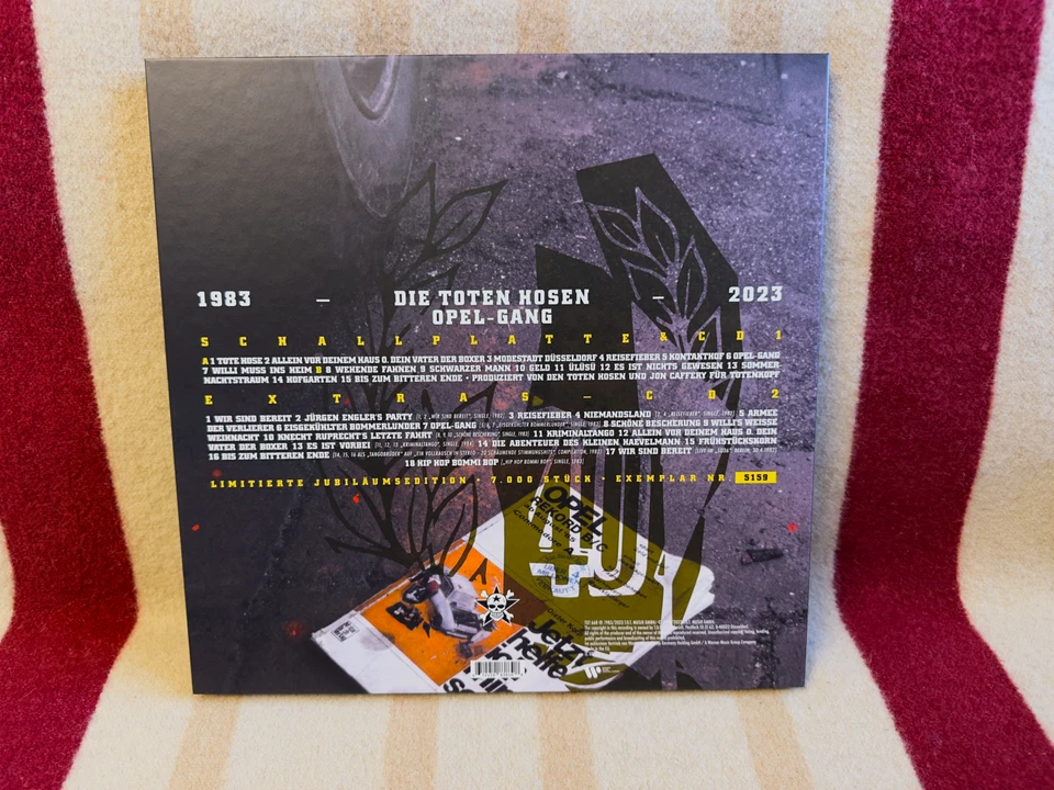 Die Toten Hosen - Opel-Gang - Jubiläumsedition Vinyl + 2CDs - Bild 2 von 3