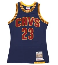 MENS MITCHELL & NESS NBA DARK JERSEY CAVALIERS 2015 LEBRON JAMES XL