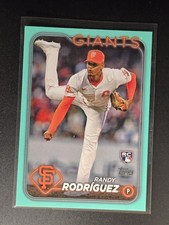 2024 Topps Update Randy Rodriguez Aqua Fanatics Parallel #US53