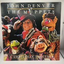 John Denver Muppets ‎Christmas Together LP Vinyl w/Vintage Poster 